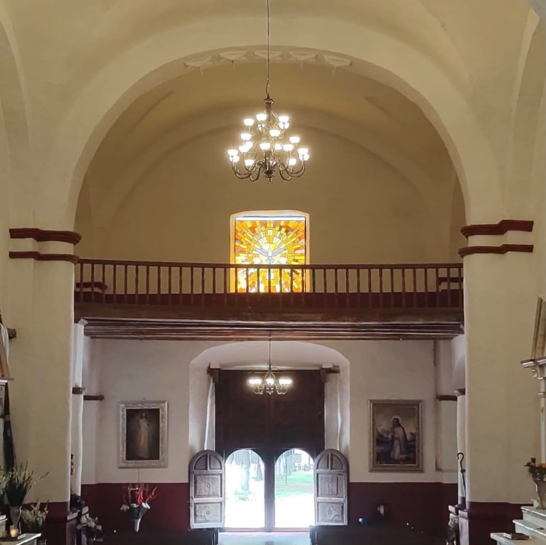 Coro alto del Ex Convento de San Juan Bautista de Tetela del Volcán